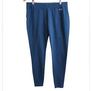 Matilda Jane Women's Cotton Blend Dark Teal Leggings. Size XL